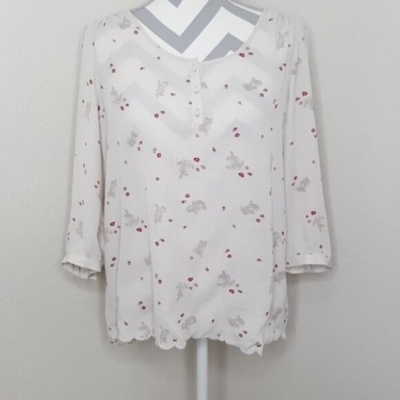 Disney by Lauren Conrad Thumper Blouse size medium - Picture 4 of 6